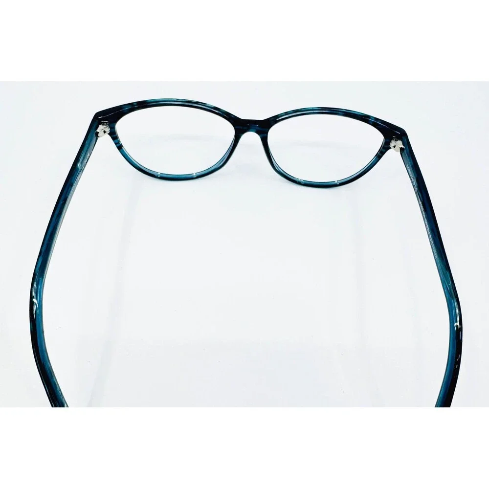 London Fog Eyeglasses Womens Green Cat Eye LF007 C1 53-14-140